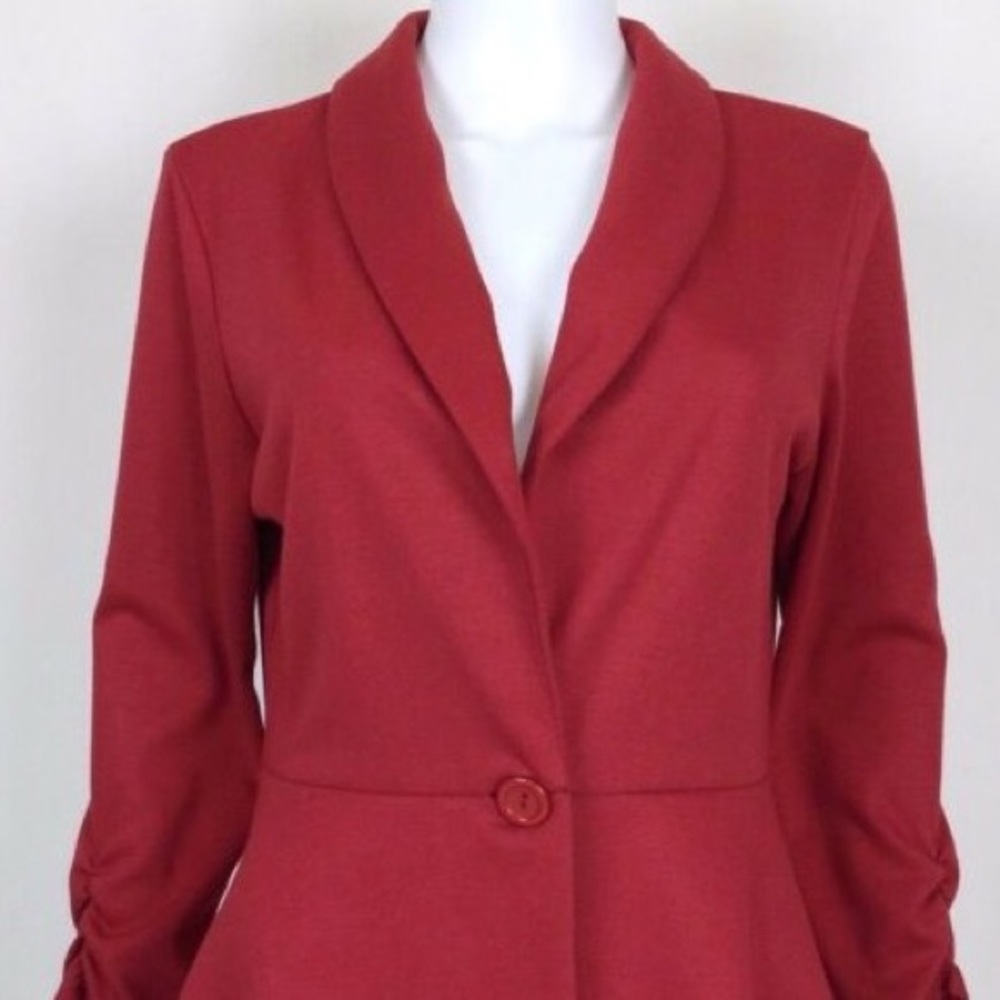 Red blazer
